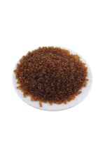 08 Kum 3 mm Şeffafımsı Açık Kahve Boncuk (100 Gr 6000 Adet) - Görsel 2